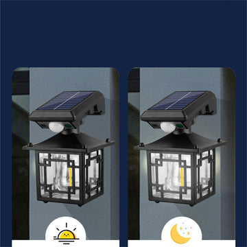 Outdoor Solar Sensor Light